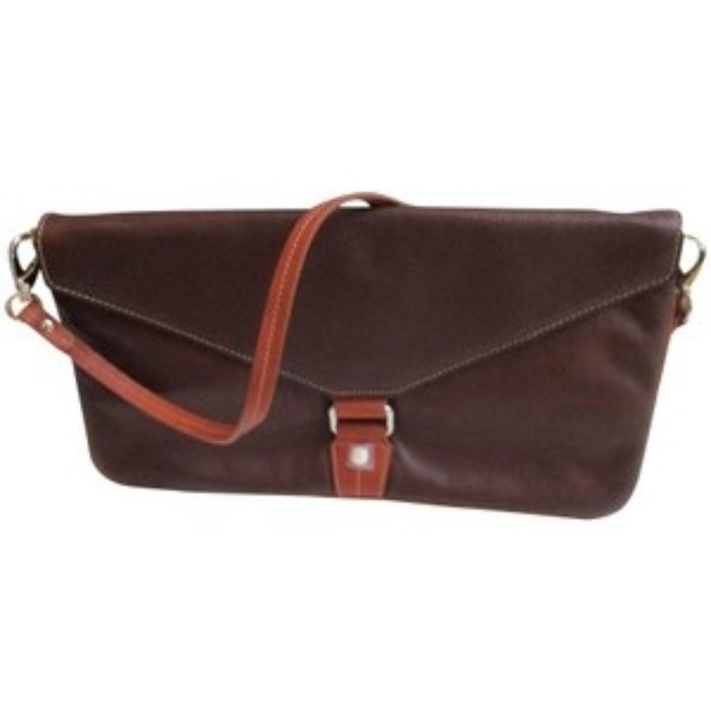 *J. Peterman Vintage Brown Envelope Flap Canvas